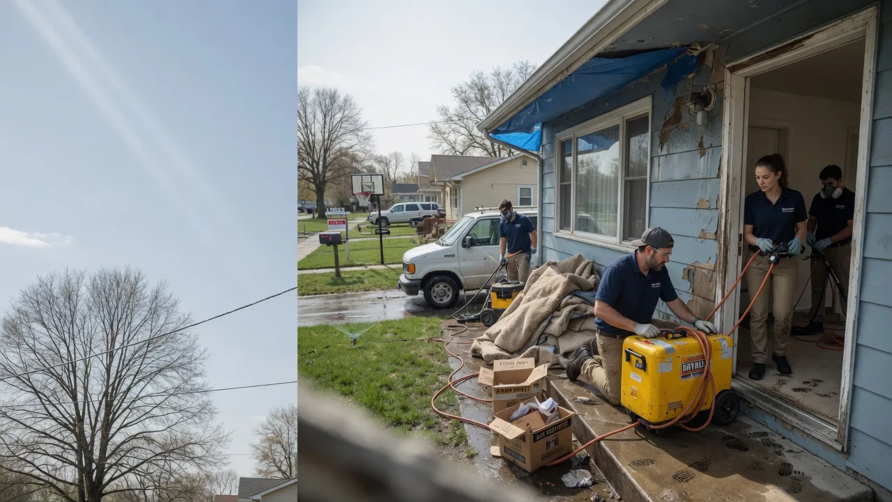 Basement Flood Cleanup in Branch, LA near me